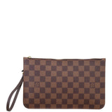Louis Vuitton Neverfull Pochette Damier Ebene