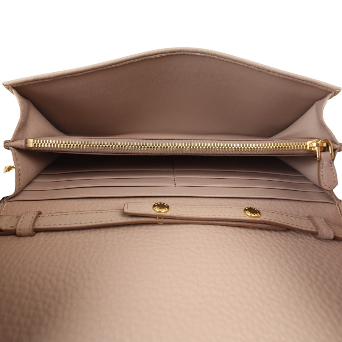 Prada Vitello Daino Wallet on Chain