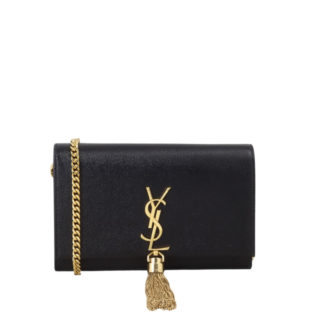 Saint Laurent Kate Tassel Chain Wallet