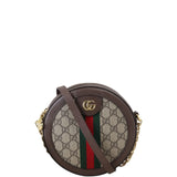 Gucci Ophidia Round Mini Shoulder Bag