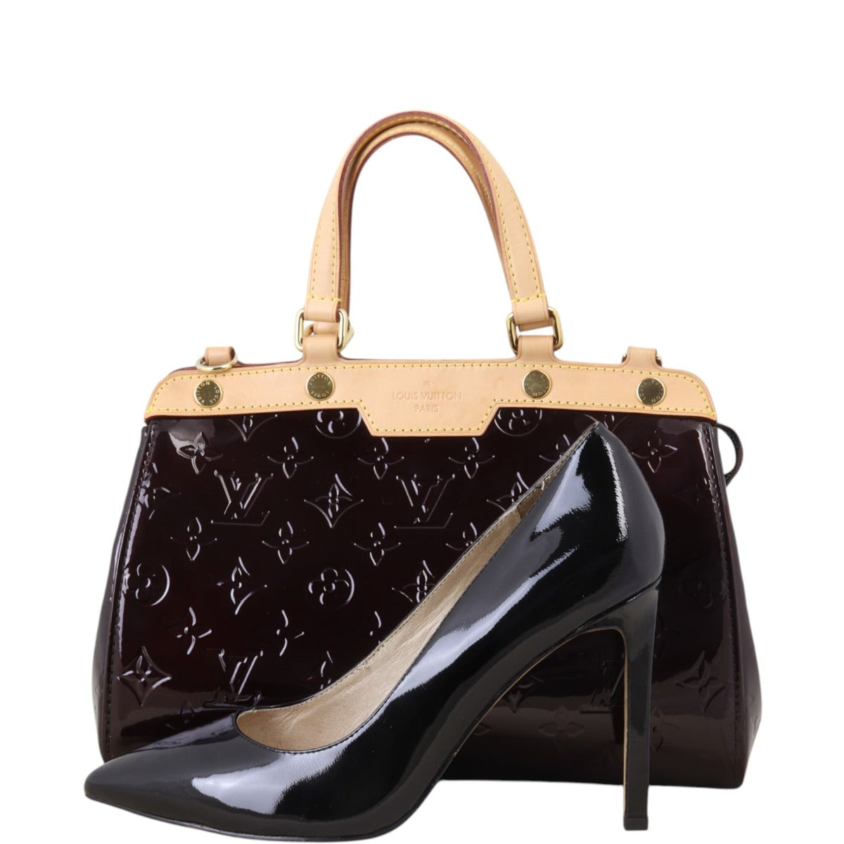 Louis Vuitton Brea PM Monogram Vernis