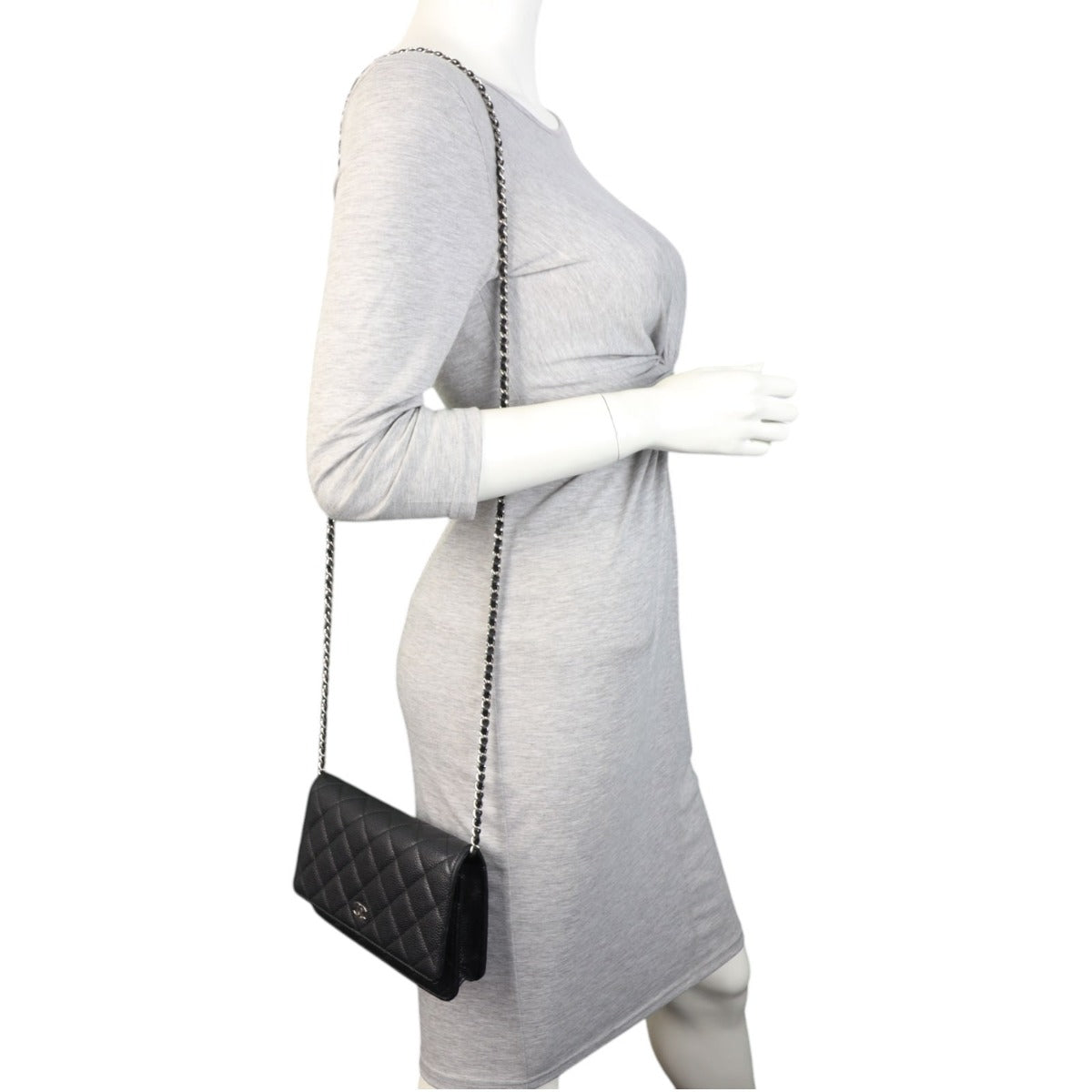 Chanel Classic Wallet on Chain