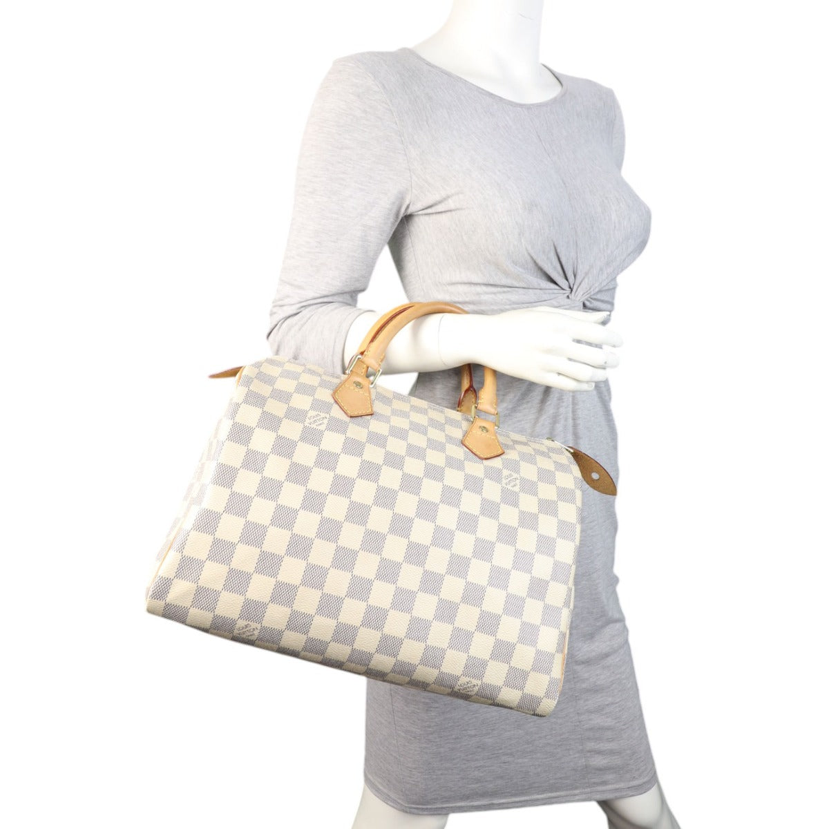 Louis Vuitton Speedy 30 Damier Azur