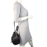 Prada Duet Leather Bucket Bag