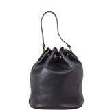 Prada Duet Leather Bucket Bag