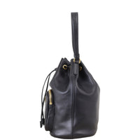 Prada Duet Leather Bucket Bag