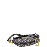 Dior Saddle Bag Oblique with Embroidered Strap