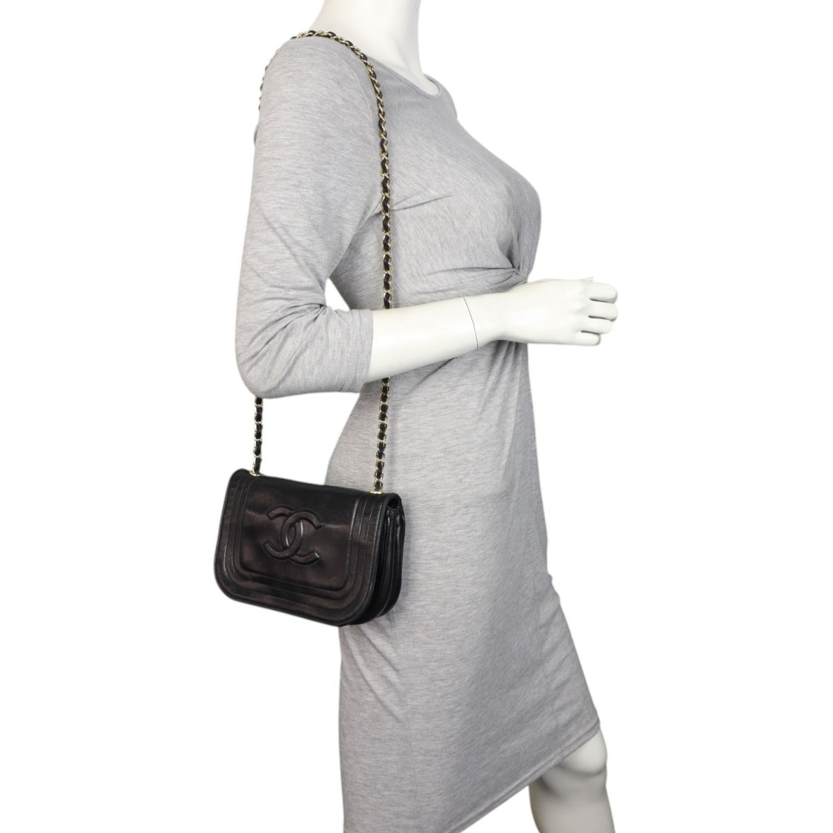 Chanel CC Timeless Full Flap Bag