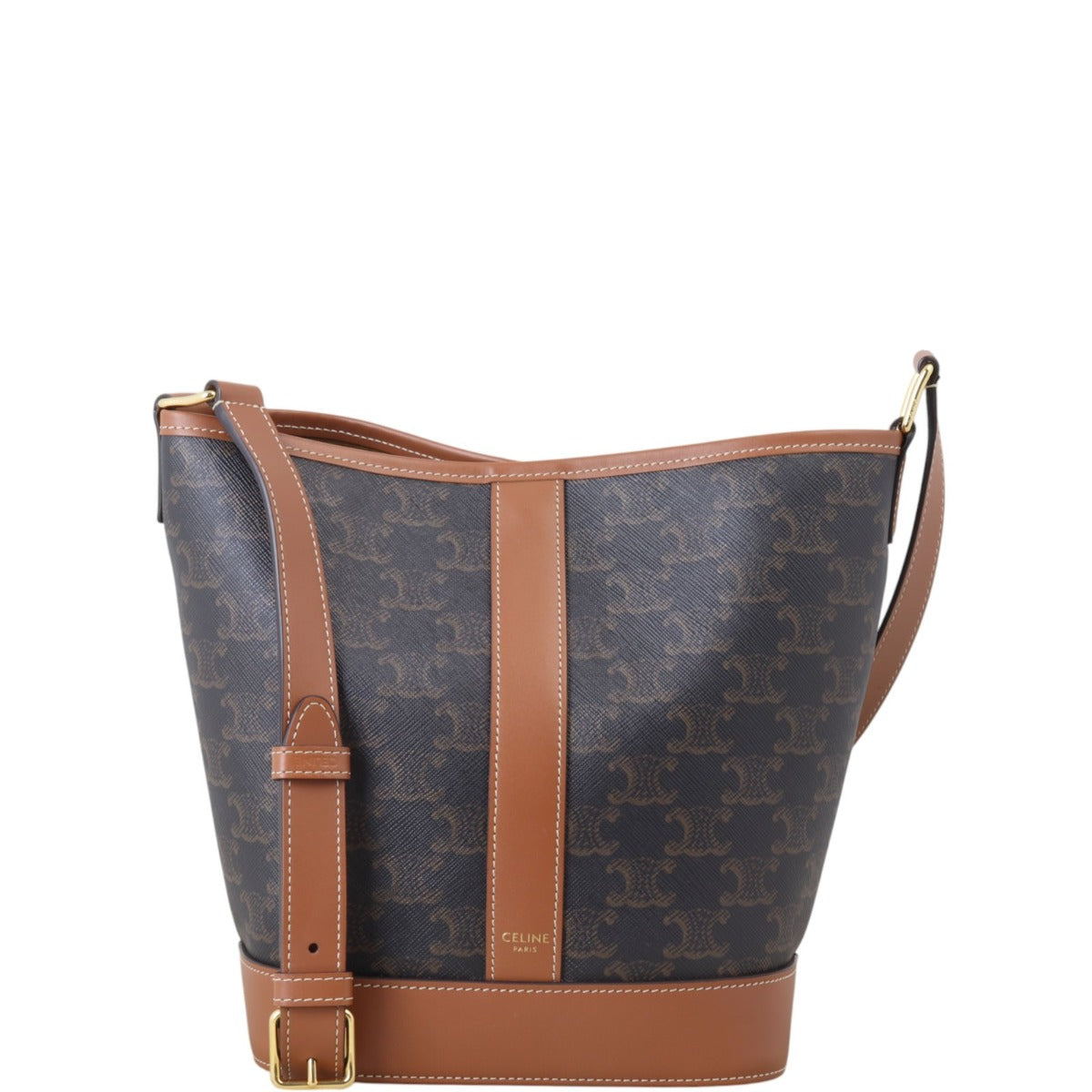 Celine Triomphe Bucket Bag Small