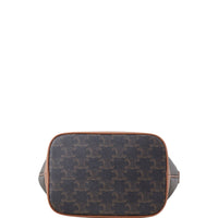 Celine Triomphe Bucket Bag Small