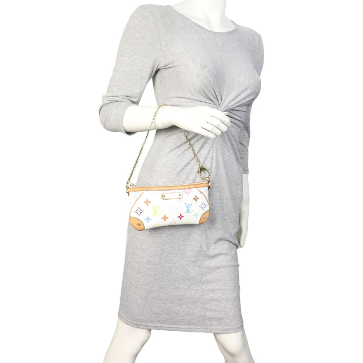 Louis Vuitton Milla Pochette Monogram Multicolore