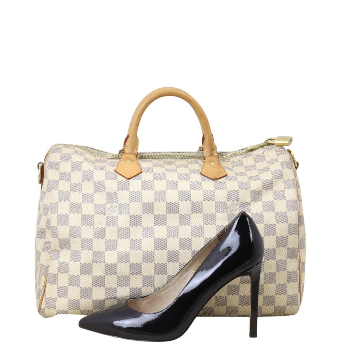 Louis Vuitton Speedy 35 Bandouliere Damier Azur
