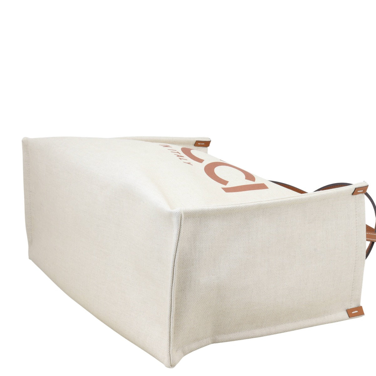 Gucci Logo Canvas Tote