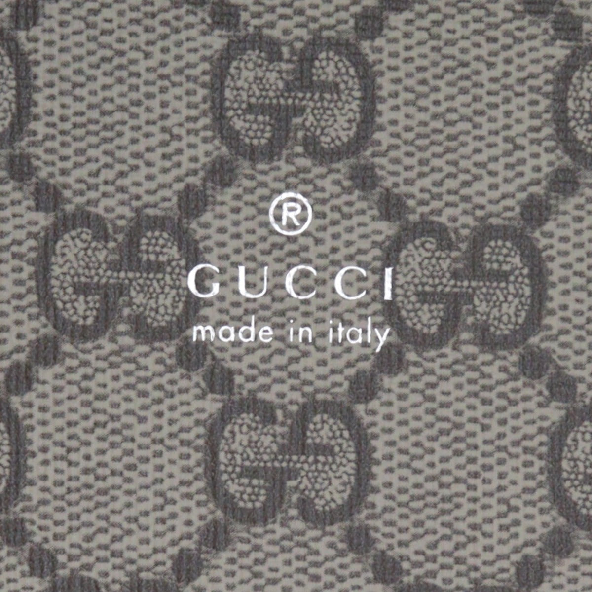 Gucci Logo Canvas Tote