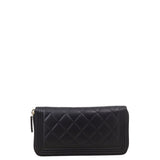 Chanel Boy Long Zipped Wallet