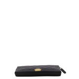Chanel Boy Long Zipped Wallet