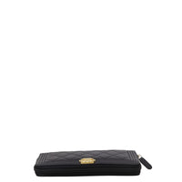 Chanel Boy Long Zipped Wallet