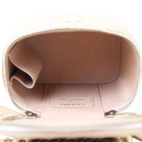 Chanel Top Handle Vanity Case Chain Bag Mini