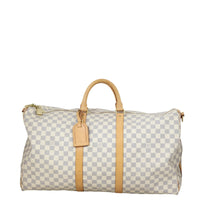 Louis Vuitton Keepall 55 Bandouliere Damier Azur