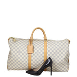 Louis Vuitton Keepall 55 Bandouliere Damier Azur