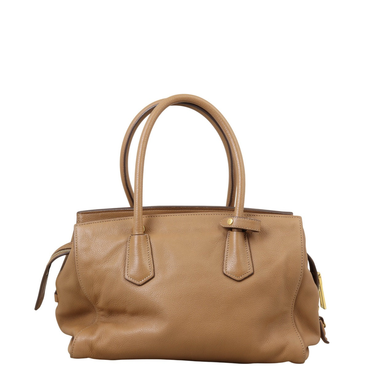 Prada Vitello Grain Two Way Tote