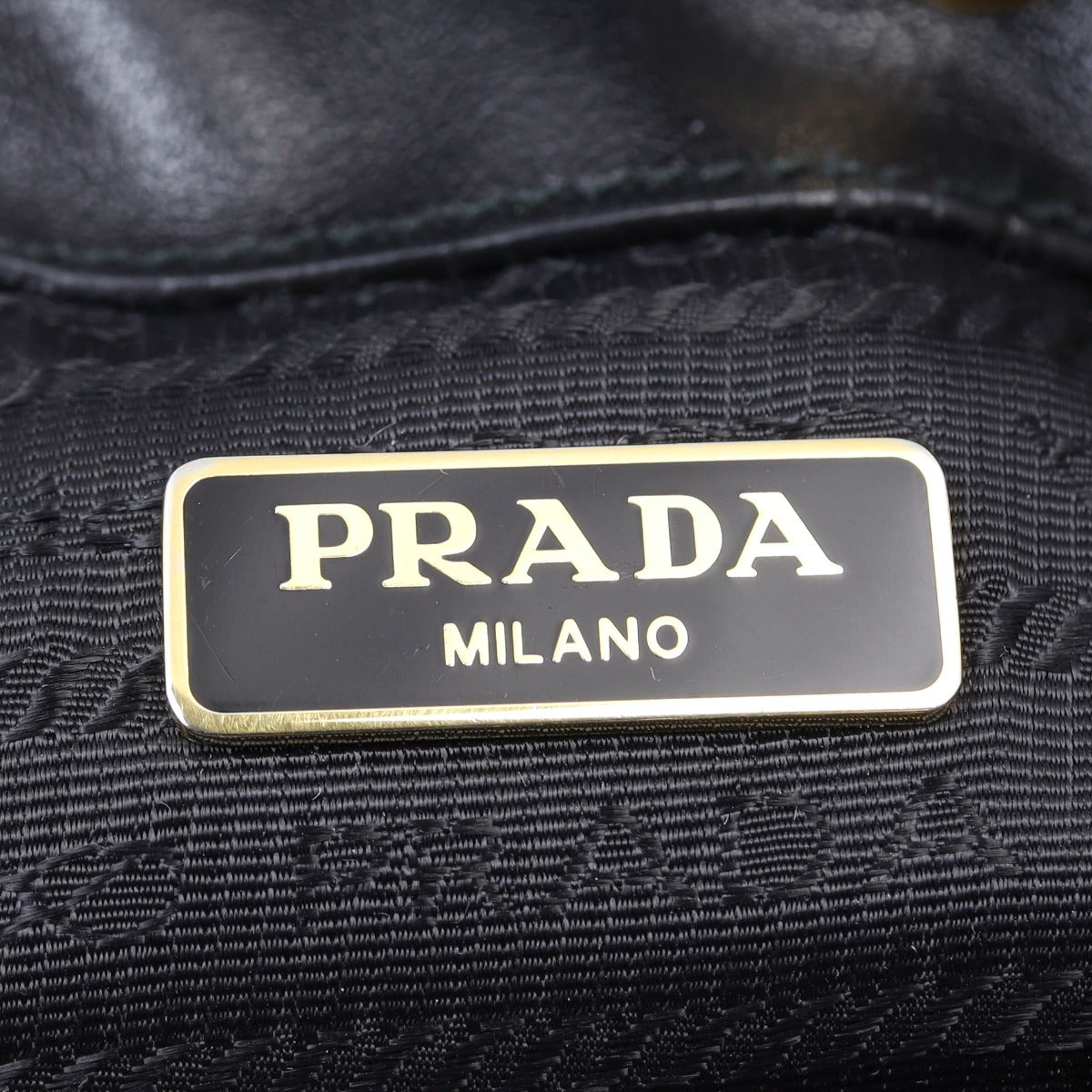 Prada Duet Leather Bucket Bag