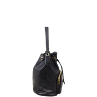 Prada Duet Leather Bucket Bag
