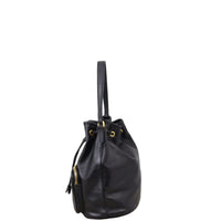 Prada Duet Leather Bucket Bag