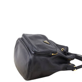 Prada Duet Leather Bucket Bag