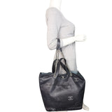 Chanel Eyelet Shopping Tote