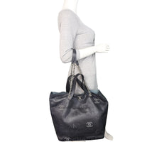 Chanel Eyelet Shopping Tote