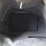 Chanel Eyelet Shopping Tote