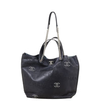 Chanel Eyelet Shopping Tote