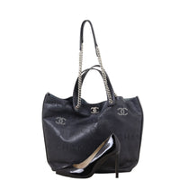 Chanel Eyelet Shopping Tote