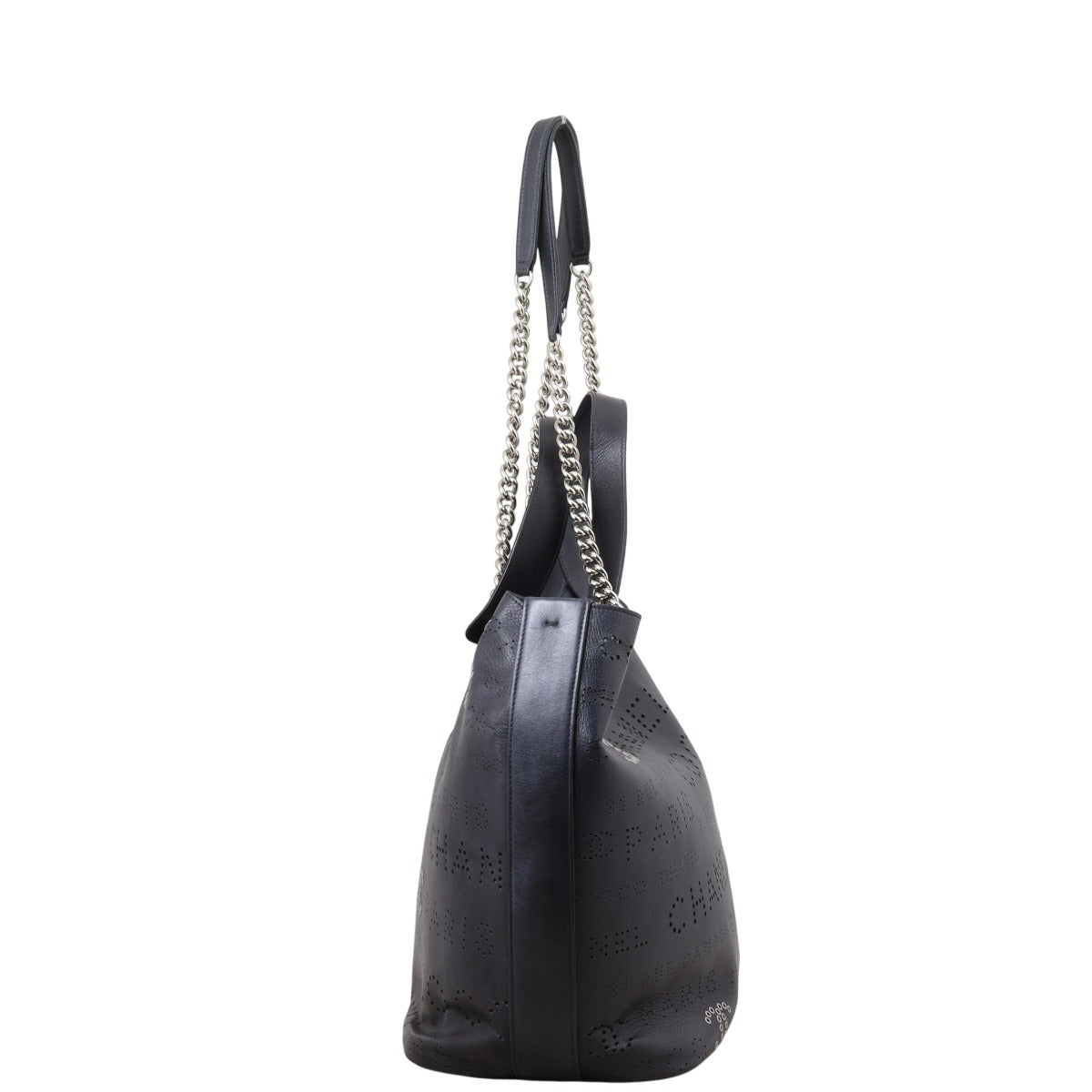 Chanel Eyelet Shopping Tote