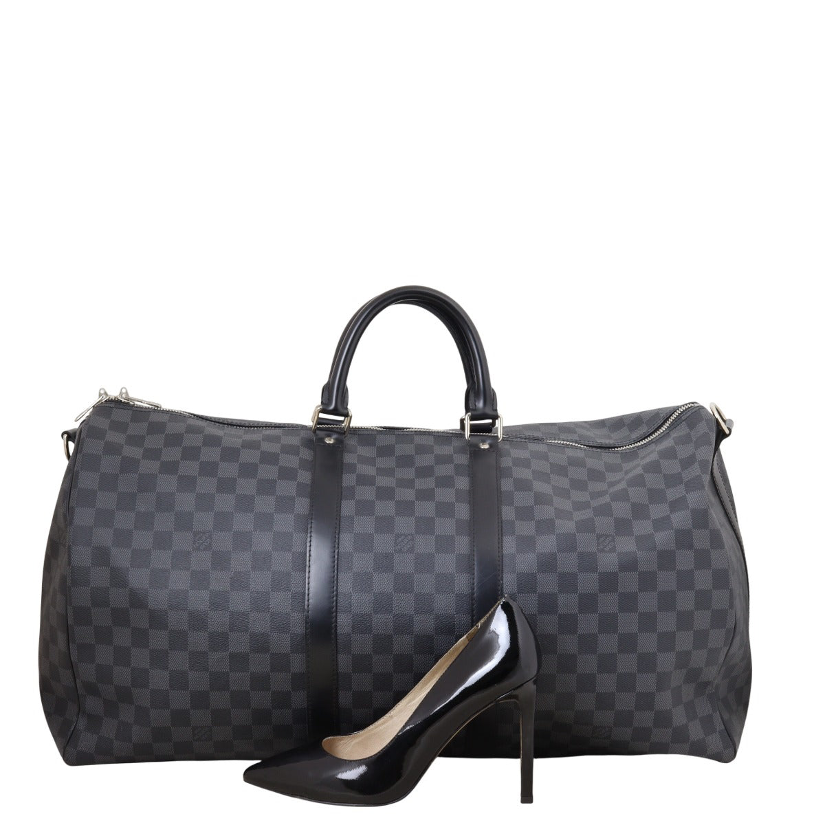 Louis Vuitton Keepall 55 Bandouliere Damier Graphite