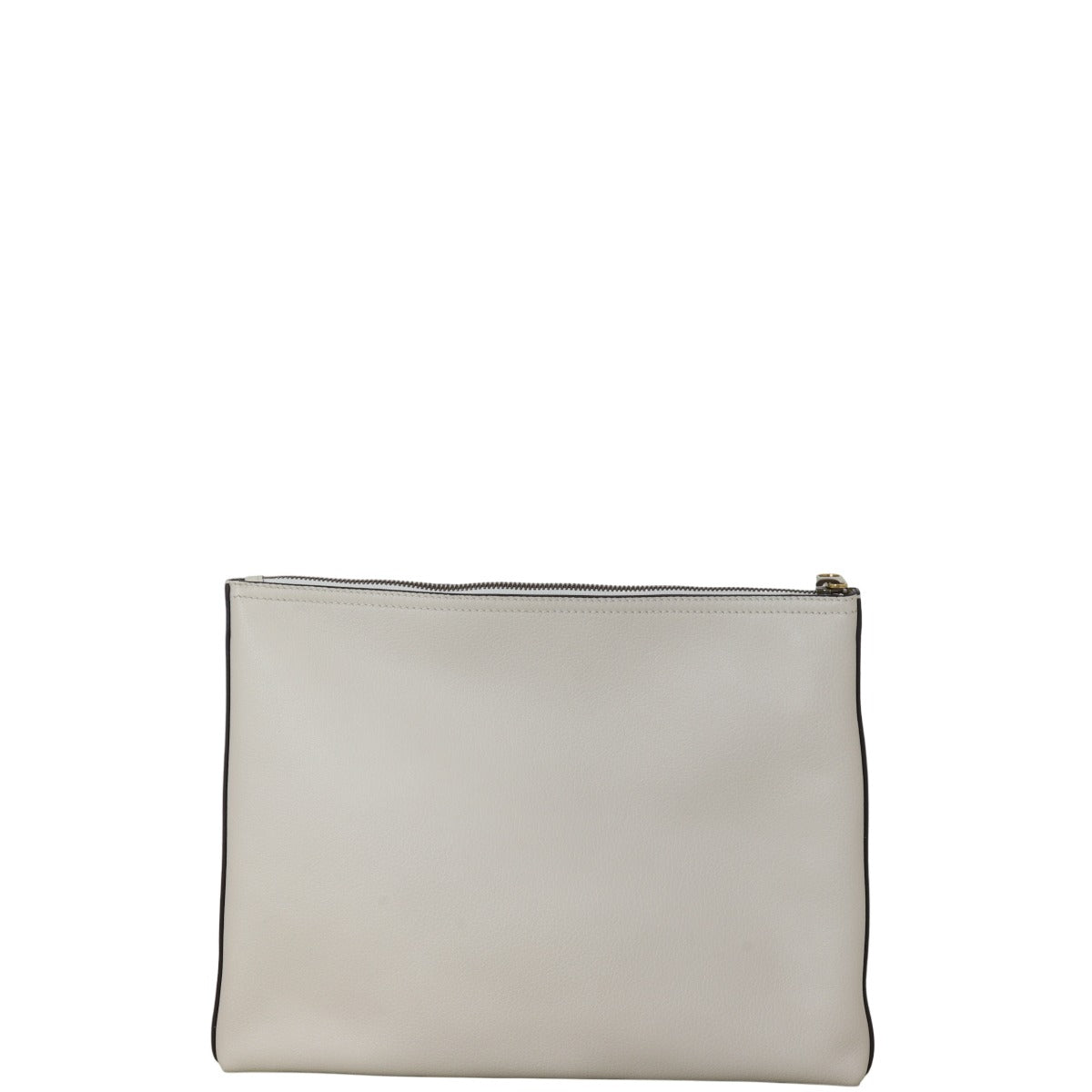 Gucci Logo Print Leather Pouch