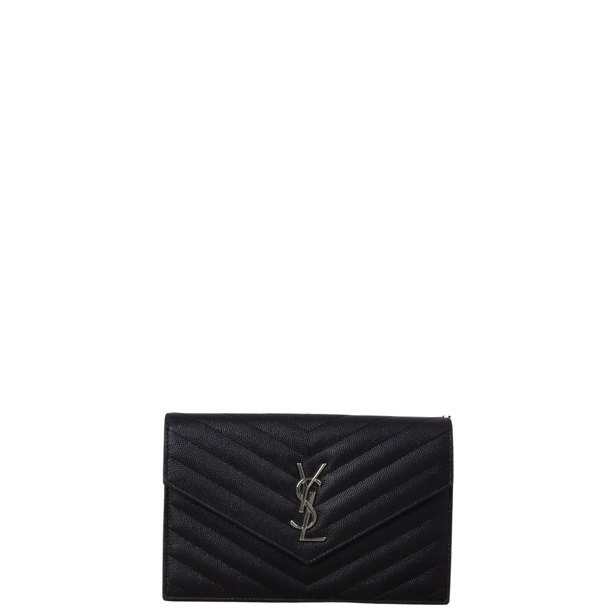 Saint Laurent Cassandre Envelope Chain Wallet