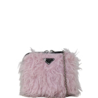 Prada Montone & Tessuto Shoulder Bag