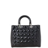Dior Lady Dior Large Patent