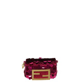 Fendi Nano Baguette Charm Sequins