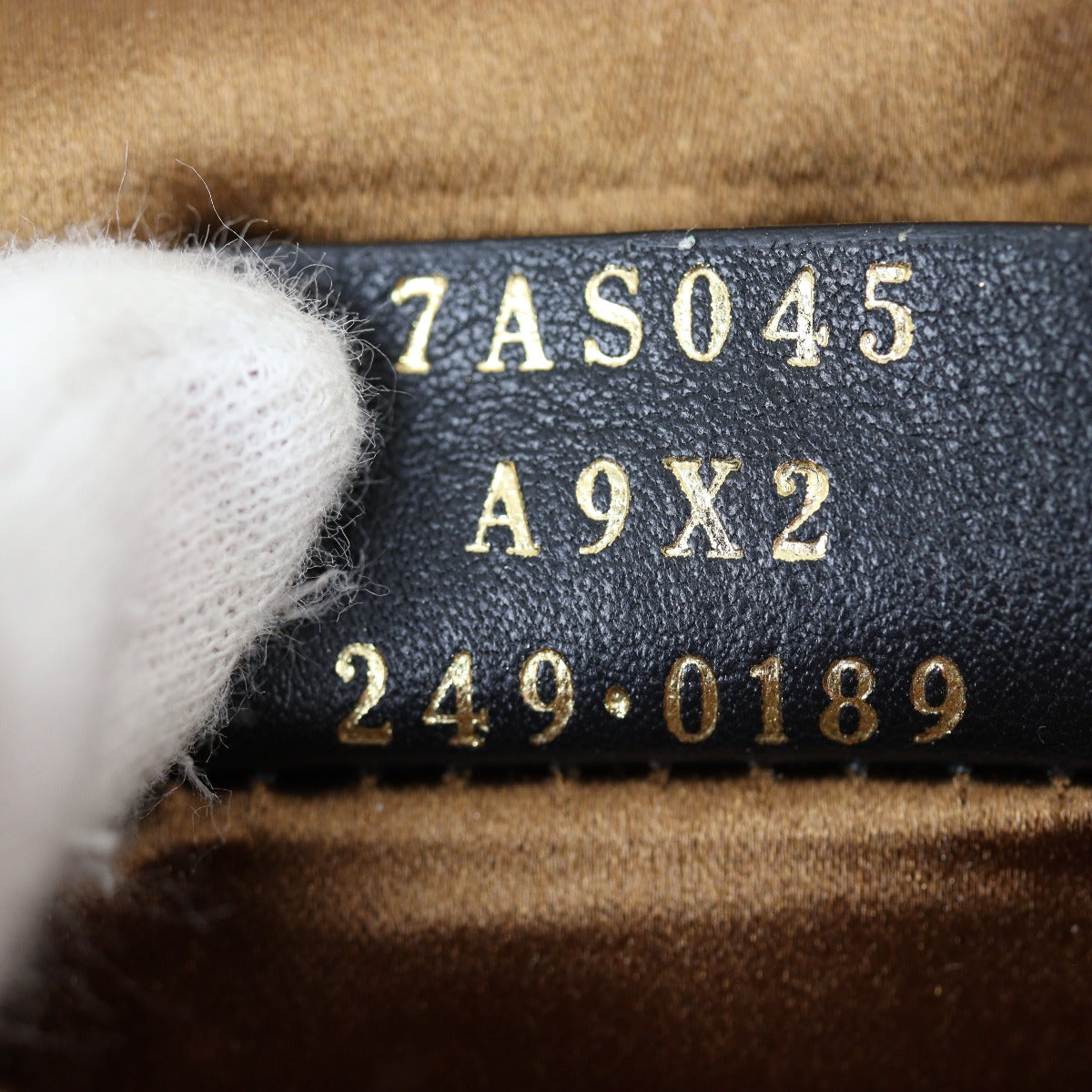 Fendi Nano Baguette Charm Sequins