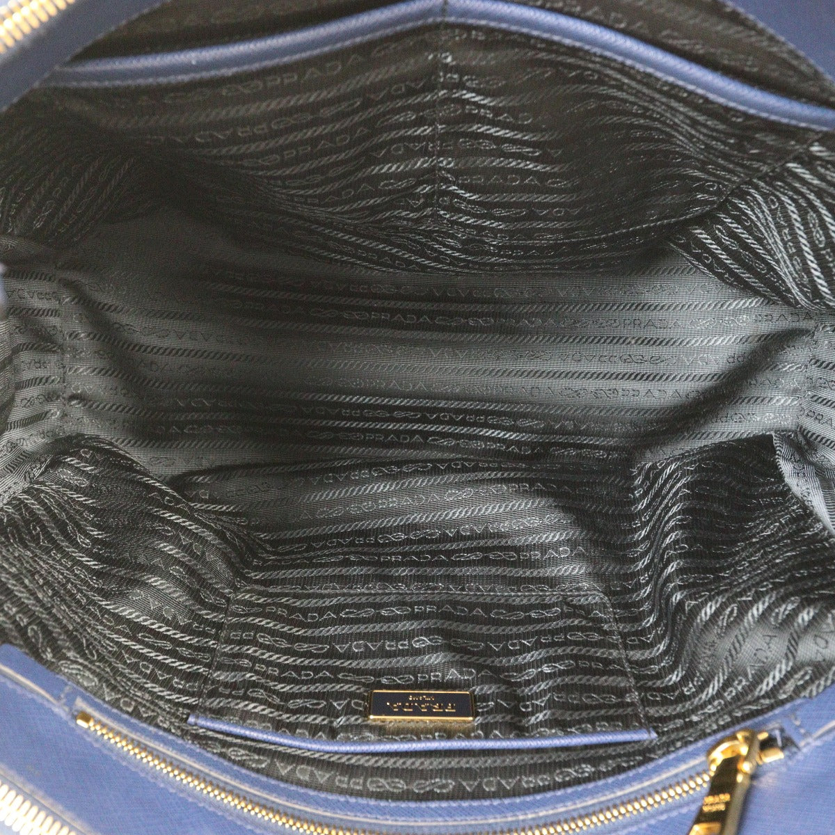 Prada Saffiano Lux Galleria Double Zip Tote Large
