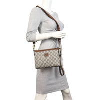 Gucci GG Supreme Interlocking G Messenger Bag