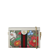 Gucci Ophidia GG Supreme Flora Small Shoulder Bag