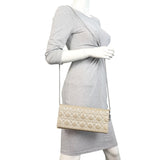 Dior Lady Dior Patent Cannage Pouch