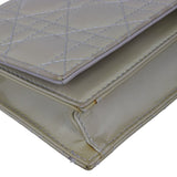 Dior Lady Dior Patent Cannage Pouch
