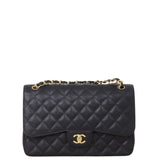 Chanel Classic Double Flap Jumbo Caviar