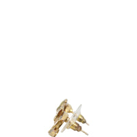 Chanel CC Camellia Stud Earrings