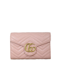 Gucci GG Marmont Matelasse Chain Wallet
